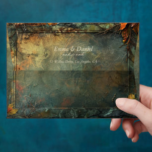 Hobbiton Haven Wedding  Envelope