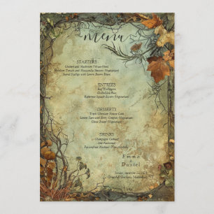 Hobbiton Haven Wedding Menu