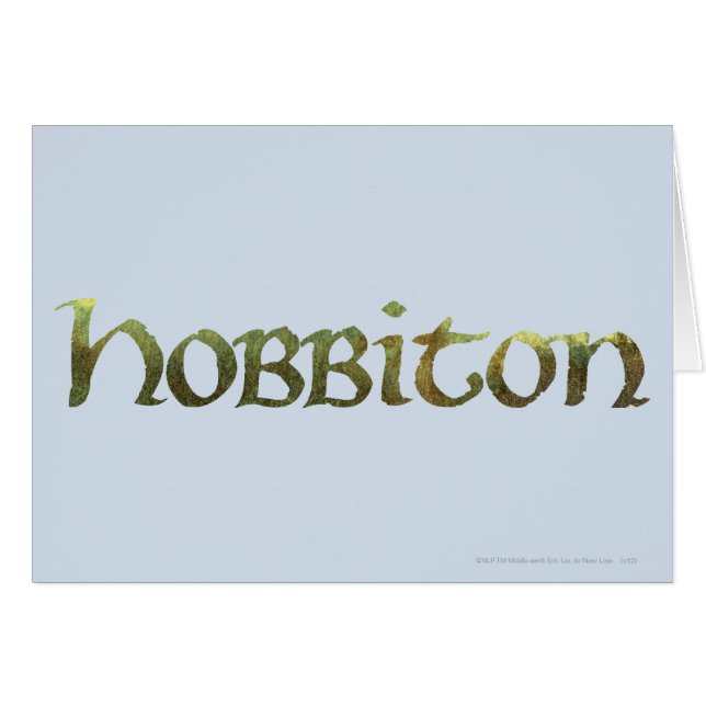 HOBBITON™ Texté (Devant horizontal)
