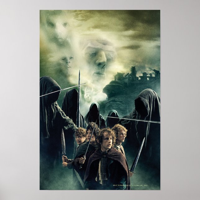 Hobbits Ready to Battle Poster (Front)