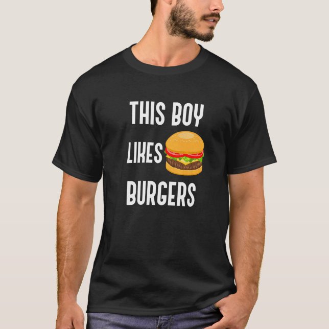 Hobby Burger Maker Delicious Fast Food Eating   T-Shirt (Front)