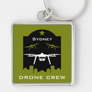 Hobby Drone Clubs And Groups Keychain