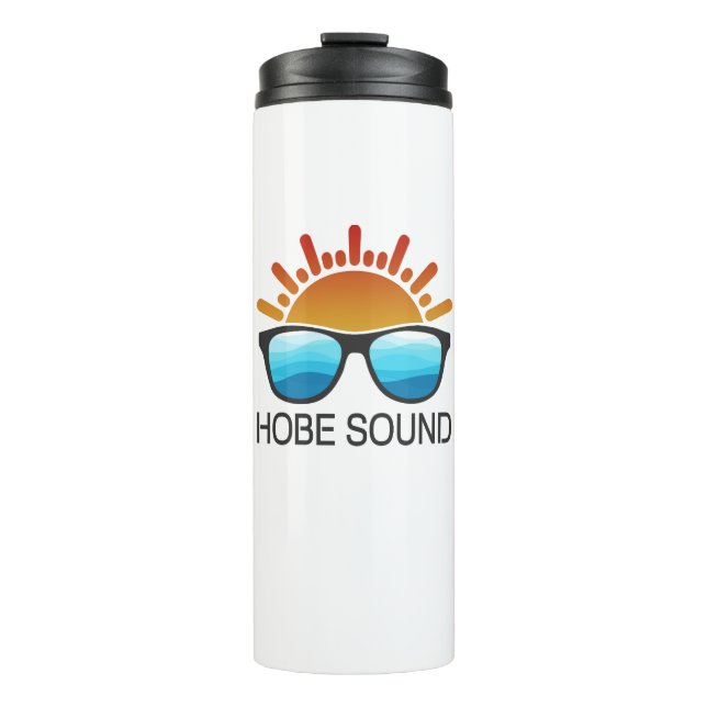 Hobe Sound Florida Sunglasses Thermal Tumbler (Front)