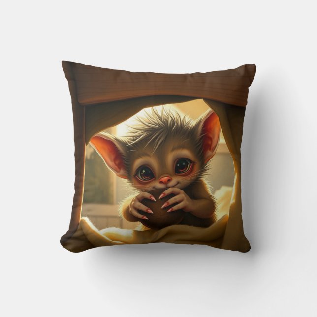Hobgoblin Throw Pillow (Front)