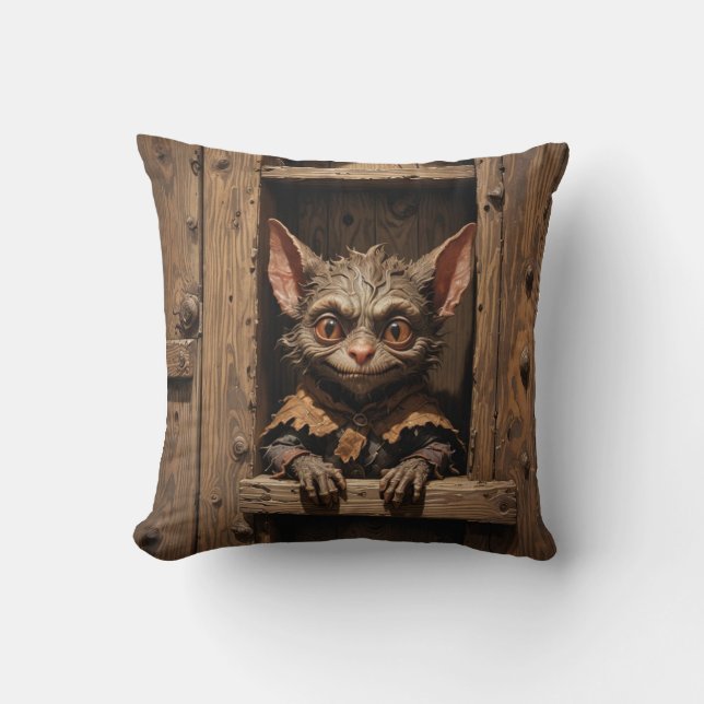 Hobgoblin Throw Pillow (Front)