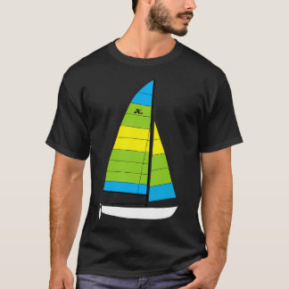 Hobie 16 Catamaran Sailboat 5 T-Shirt
