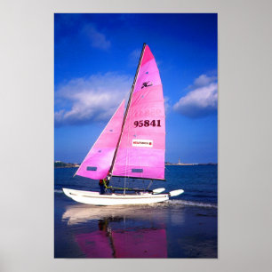HOBIE CAT REFLECTION POSTER