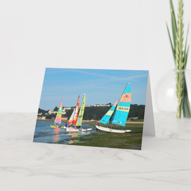 Hobie cats holiday card (Front)