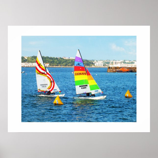 Hobies sailing poster (Front)