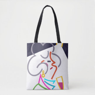 Hobnob Sac fourre-tout d'art Abstrait moderne
