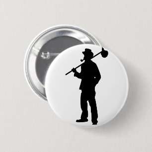 HOBO Authentic Original Premium Design 2 Inch Round Button
