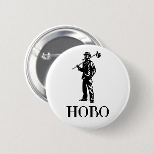 HOBO Authentic Original Premium Design 2 Inch Round Button