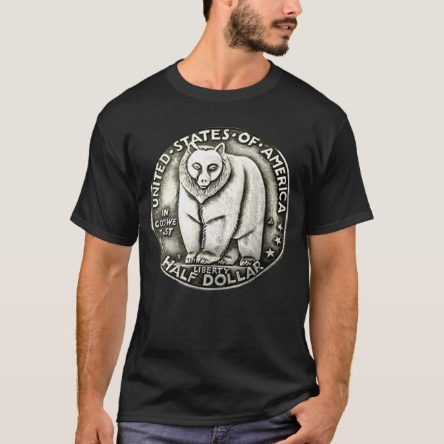 Hobo Half Dollar  T-Shirt (Front)