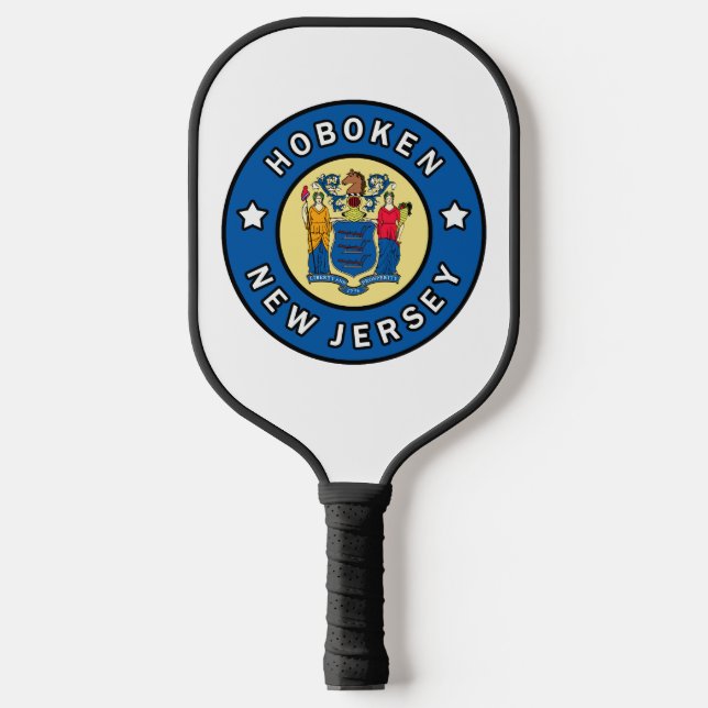 Hoboken New Jersey Pickleball Paddle (Front)