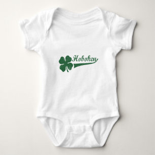 Hoboken NJ Shamrock Baby Bodysuit