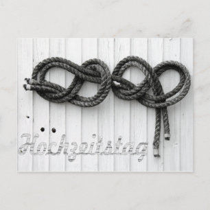 Hochzeitstag Postcard
