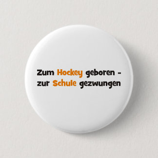 Hockey 2 Inch Round Button