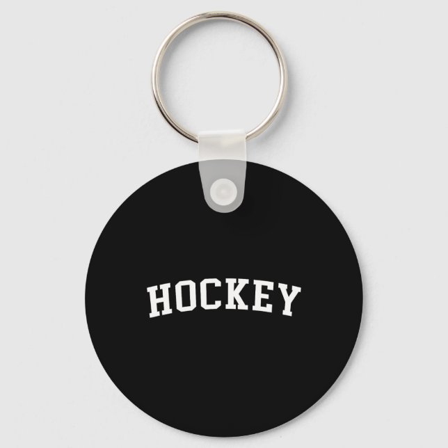 Hockey (3)  keychain (Front)