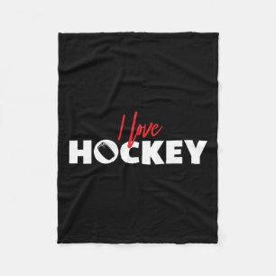 Hockey Apparel - Hockey 24 Fleece Blanket