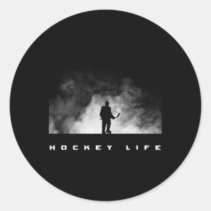 Hockey Apparel - Hockey Ice Hockey Player Gift 1 Classic Round Sticker