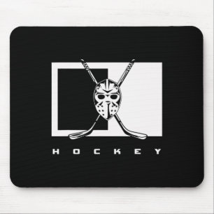 Hockey Apparel - Hockey  Ice Hockey Player Gift  4 Mouse Pad