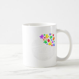 Hockey Autism Puzzle Men Women Kids Autism Awarene Coffee Mug