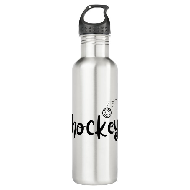 Hockey ball. 710 ml water bottle (Front)
