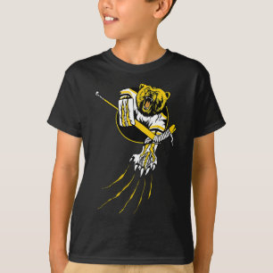 Hockey Bear Grizzly Goalie Beast  T-Shirt