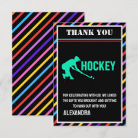 Hockey Birthday Party, Hockey Girl Player