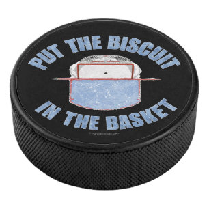 Hockey Biscuit Basket Puck