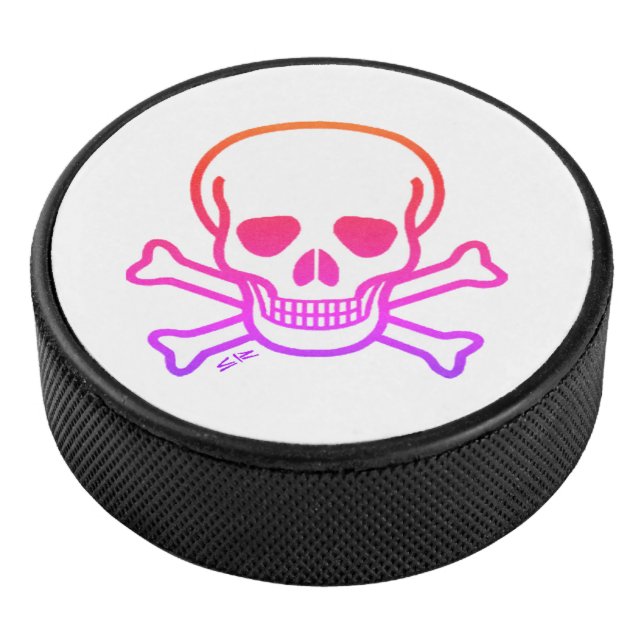 Hockey blanc crâne de Neon (3/4/2016 12:00:00 AM)