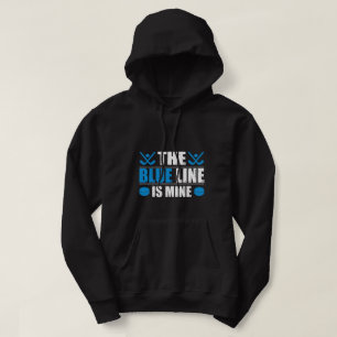 Hockey Blue Line Hoodie