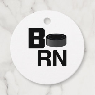 HOCKEY BORN FAVOUR TAGS