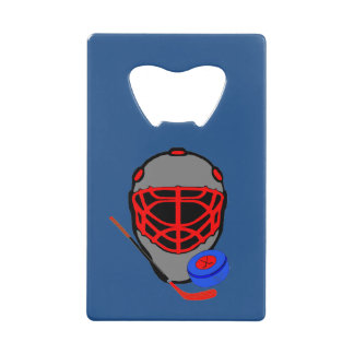 Hockey Bottle Opener - Hockey Party Favours Wallet Bottle Opener
