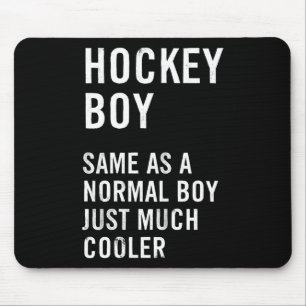 Hockey Boy Definition Funny  Mouse Pad