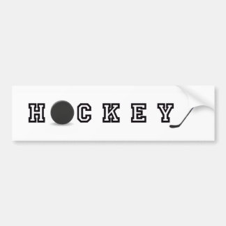 Hockey Bumper Sticker