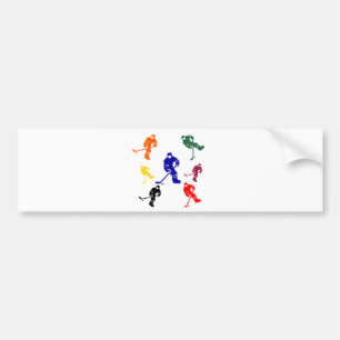 HOCKEY BUMPER STICKER