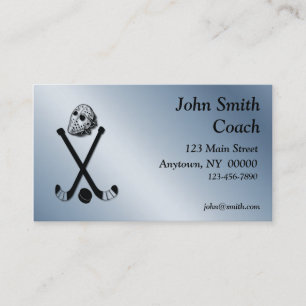 Hockey Business Card