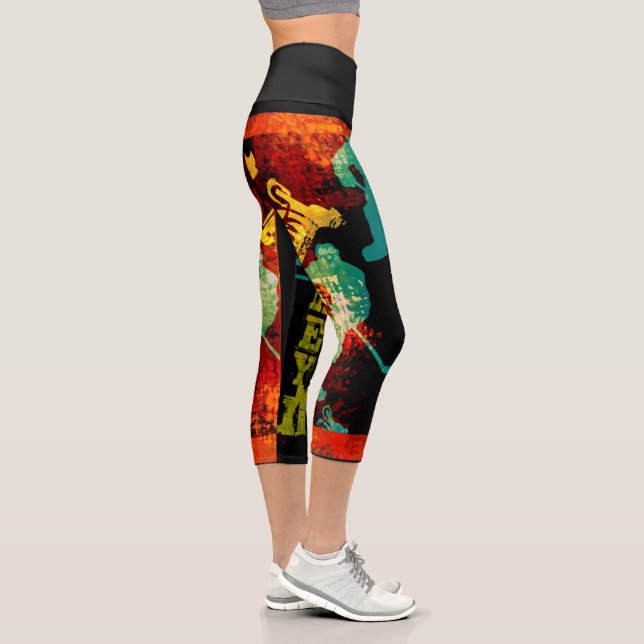 HOCKEY     CAPRI LEGGINGS (Right)