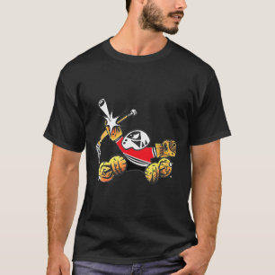 Hockey Cartoon Goalie Small Saves Big Save Youth A T-Shirt