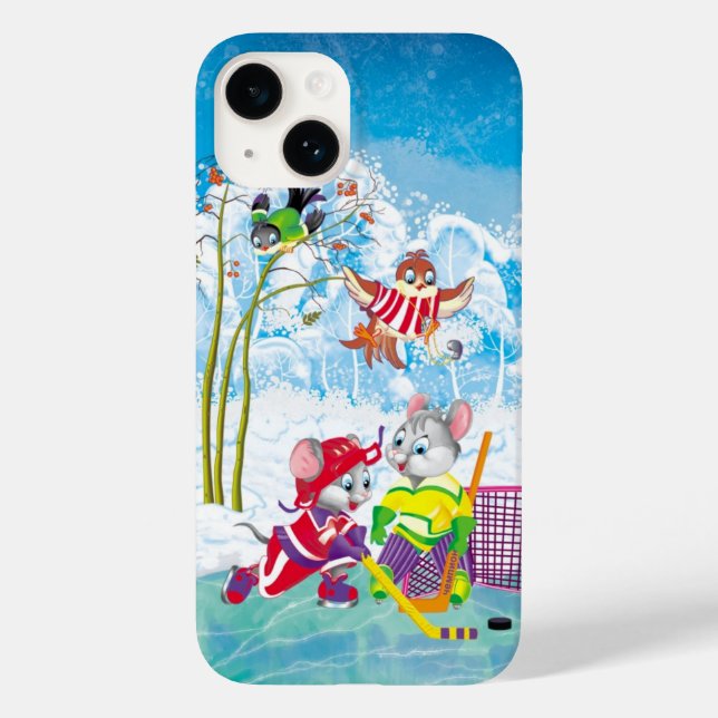 hockey Case-Mate iPhone case (Back)