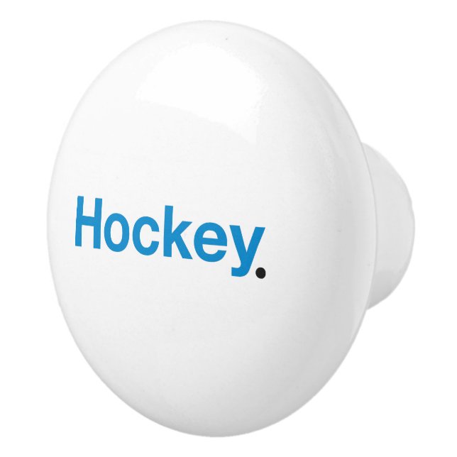 Hockey Ceramic Knob (Right)