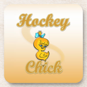 Hockey Chick Coaster