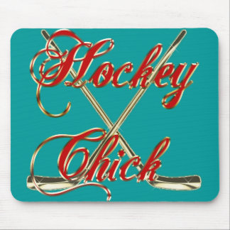 Hockey Chick Mousepad