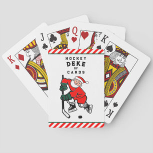 Hockey Christmas Stocking Stuffers Playing Cards