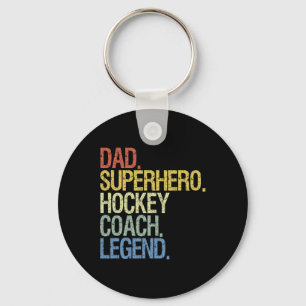 hockey coach  Ice Hockey Player Gift  3 Keychain