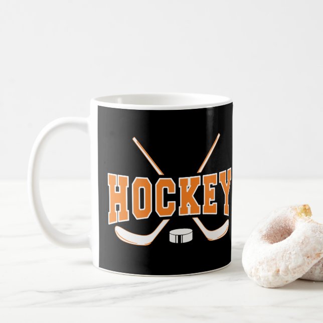 Hockey coffee mug (With Donut)