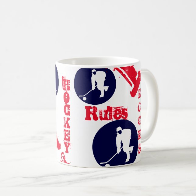 Hockey  coffee mug (Front Right)