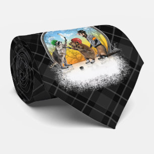 Hockey Critter Classic tie