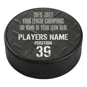 Hockey Customizable Trophy Hockey Puck